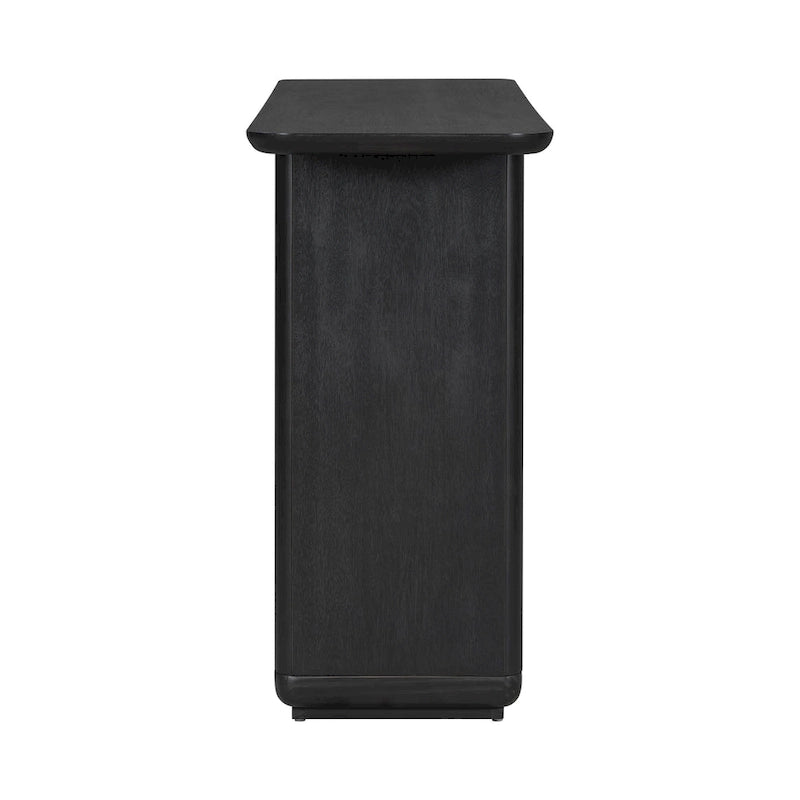 Console au design arrondi