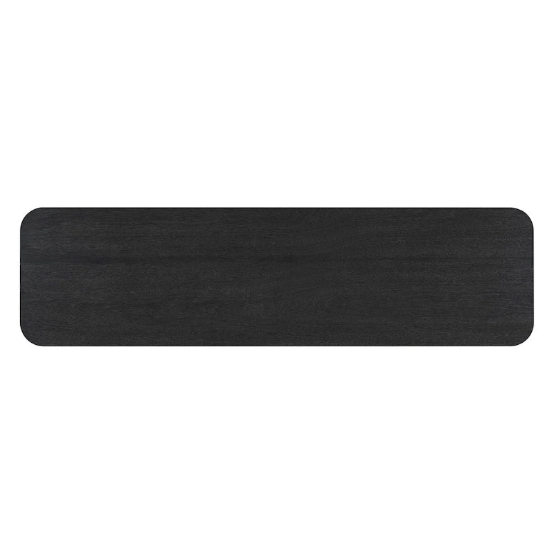 Console au design arrondi
