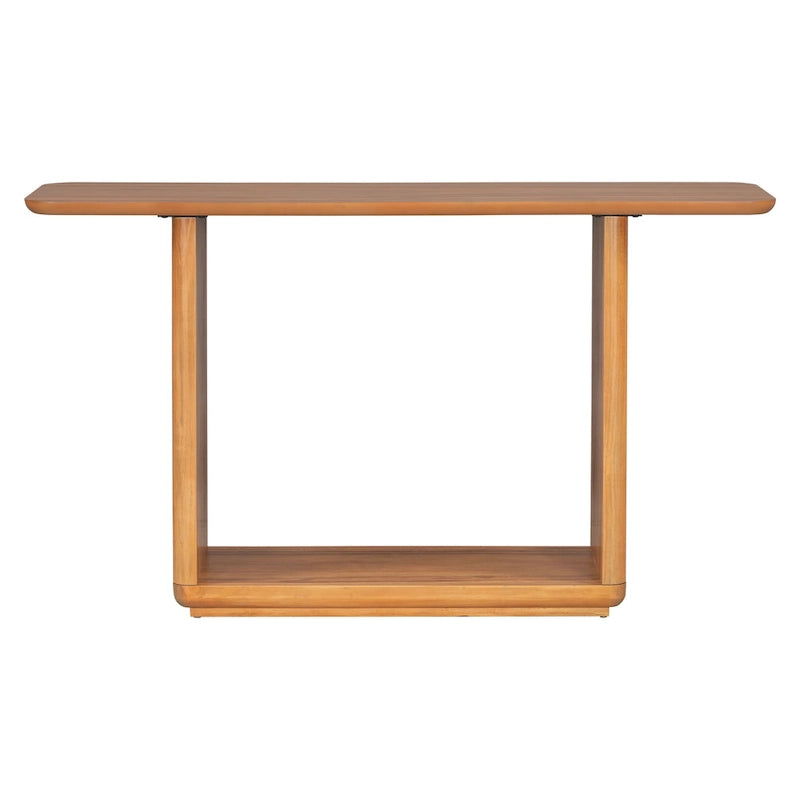 Console au design arrondi