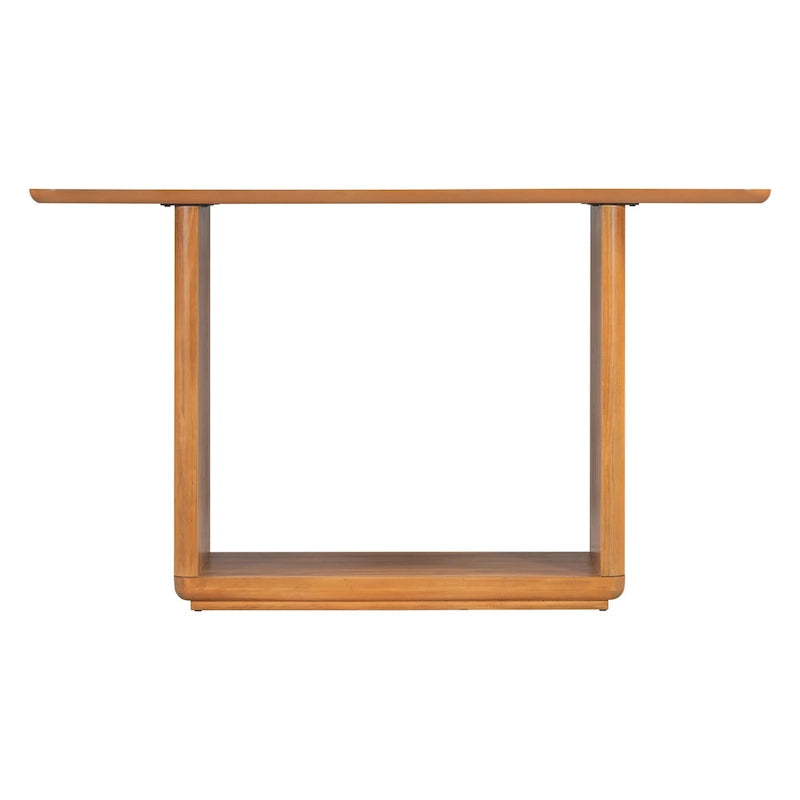 Console au design arrondi