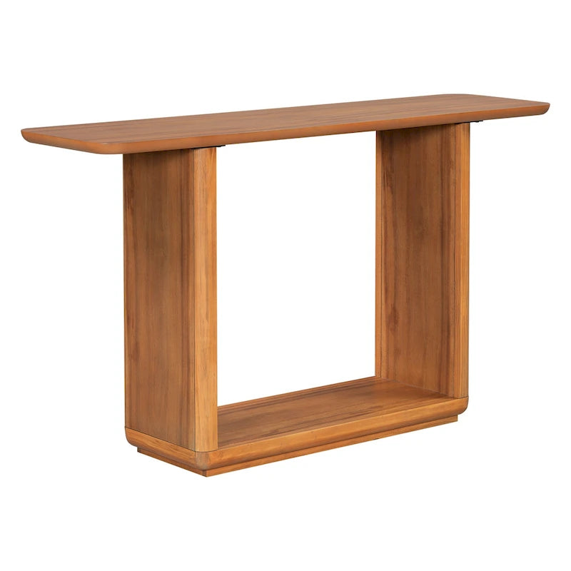 Console au design arrondi