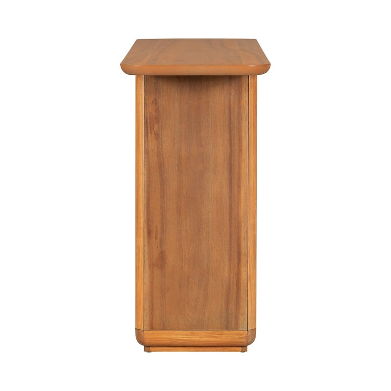 Console au design arrondi