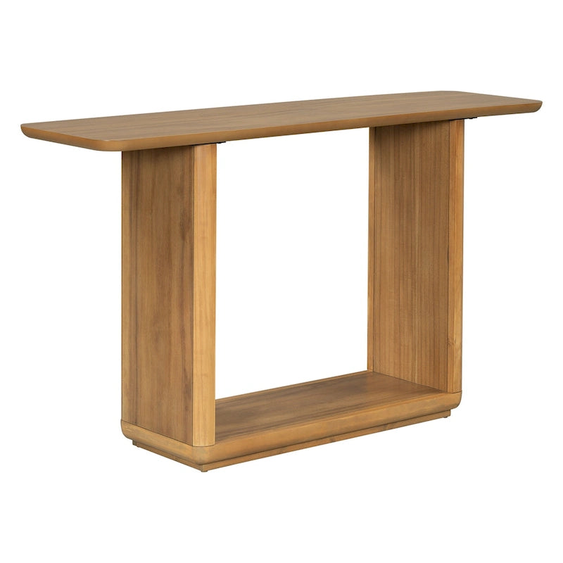 Console au design arrondi