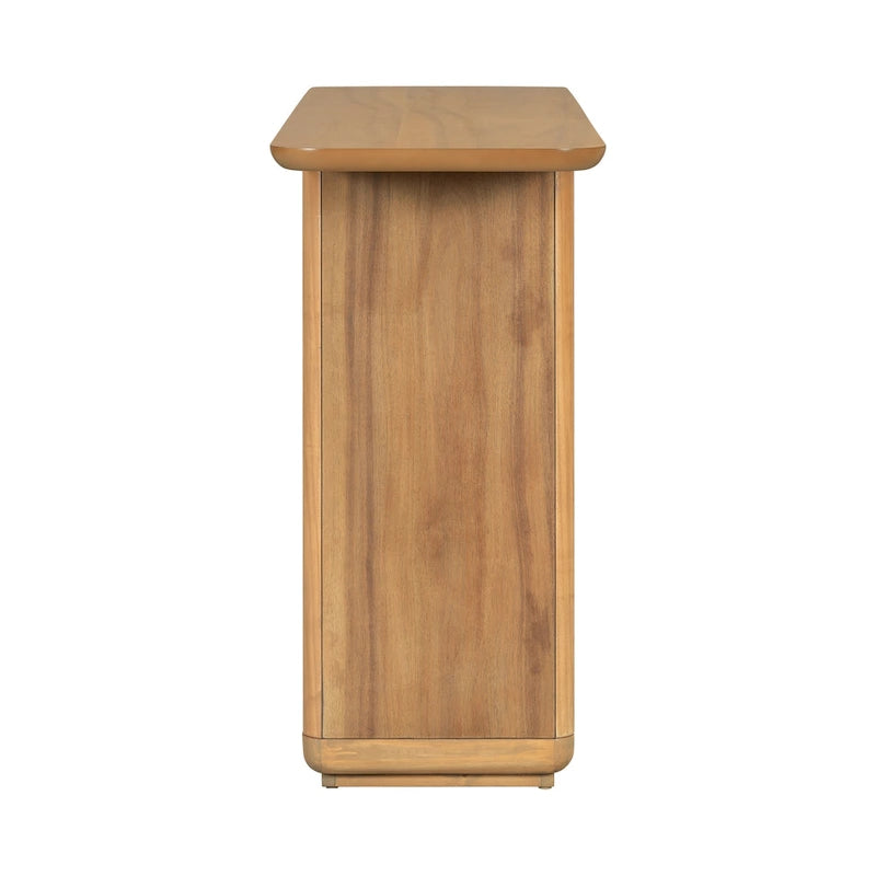 Console au design arrondi