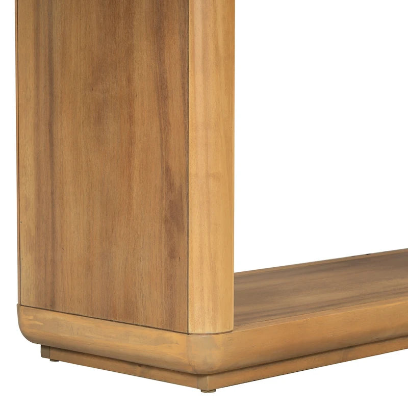 Console au design arrondi