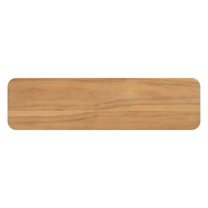 Console au design arrondi