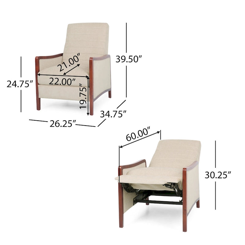 Fauteuil moderne de style médiéval