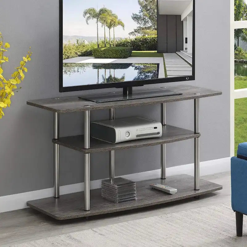 Support TV large à trois couches sans outil