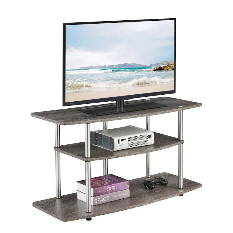 Support TV large à trois couches sans outil