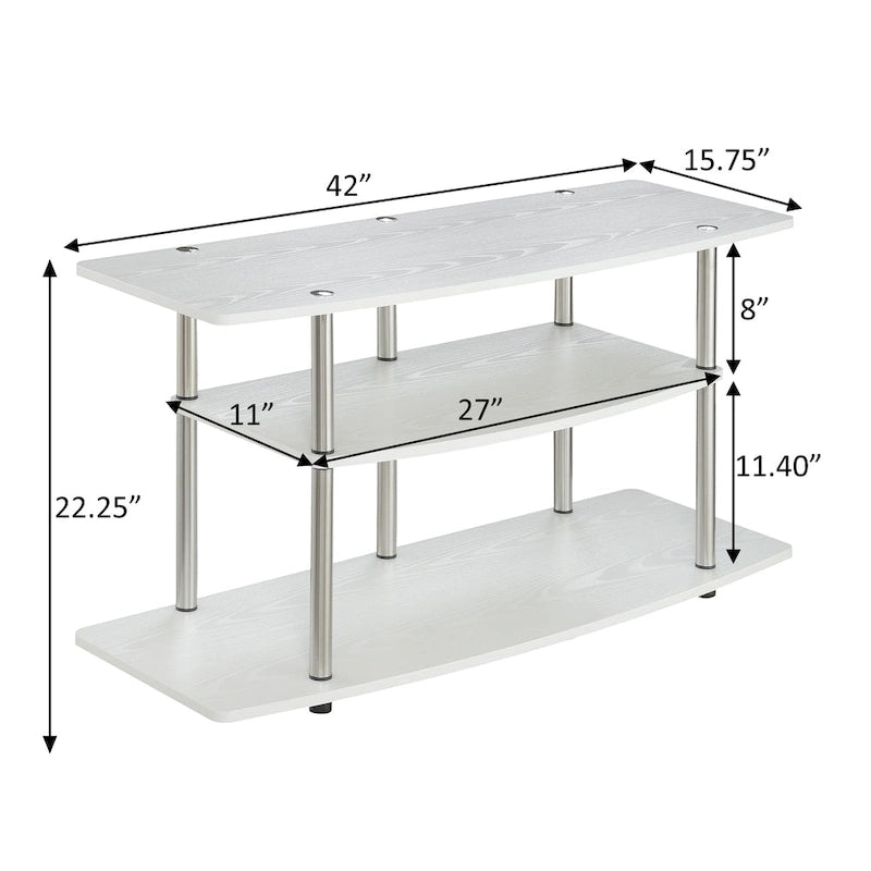 Support TV large à trois couches sans outil