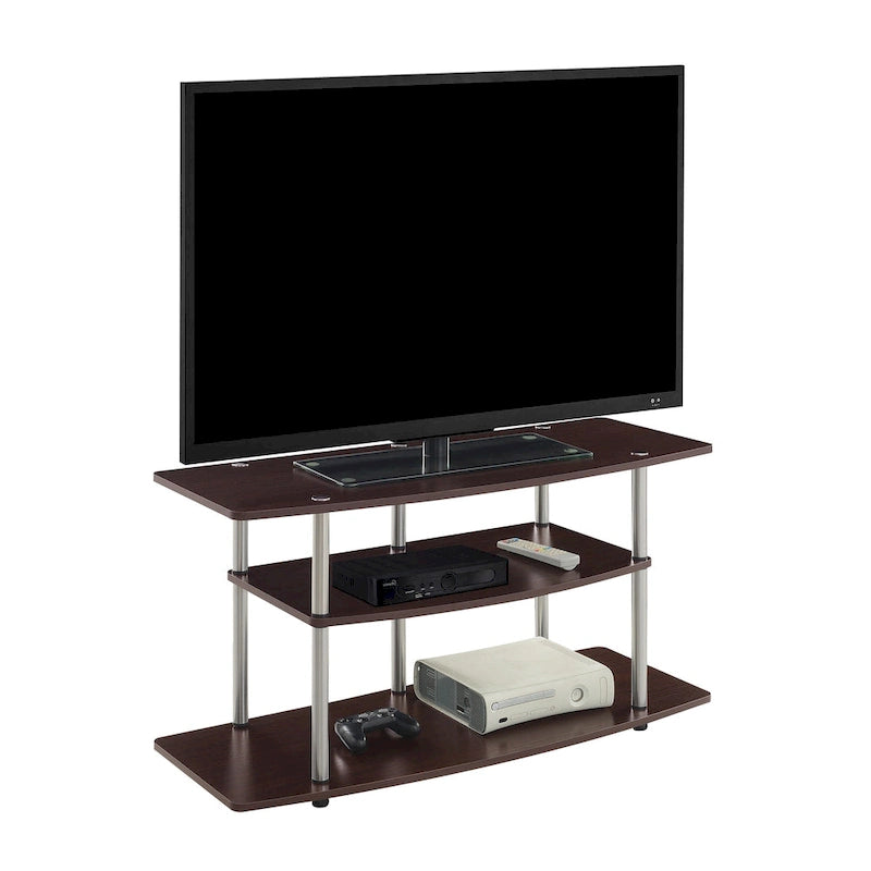 Support TV large à trois couches sans outil