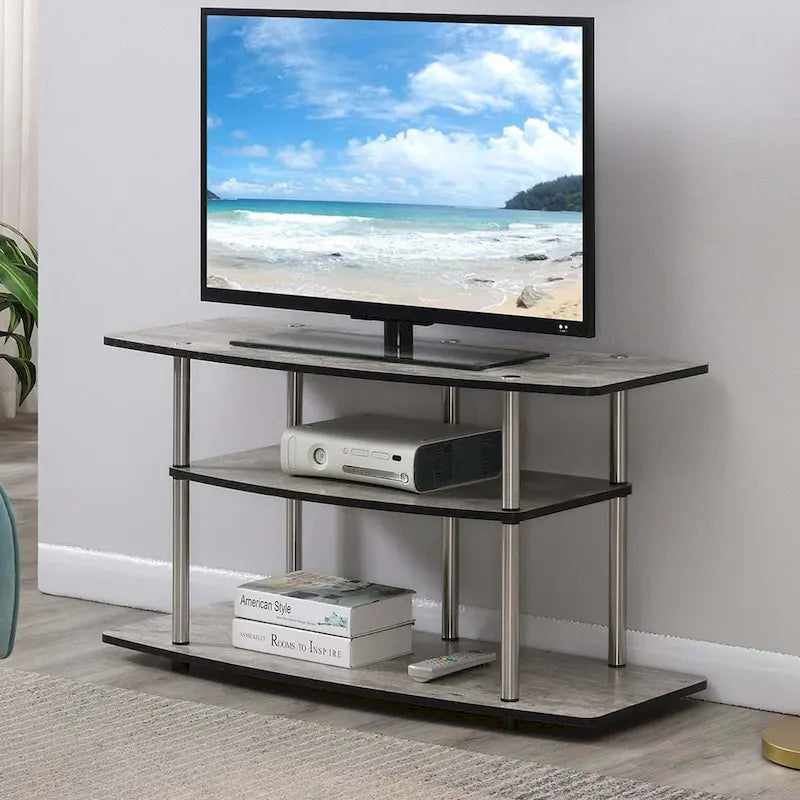 Support TV large à trois couches sans outil