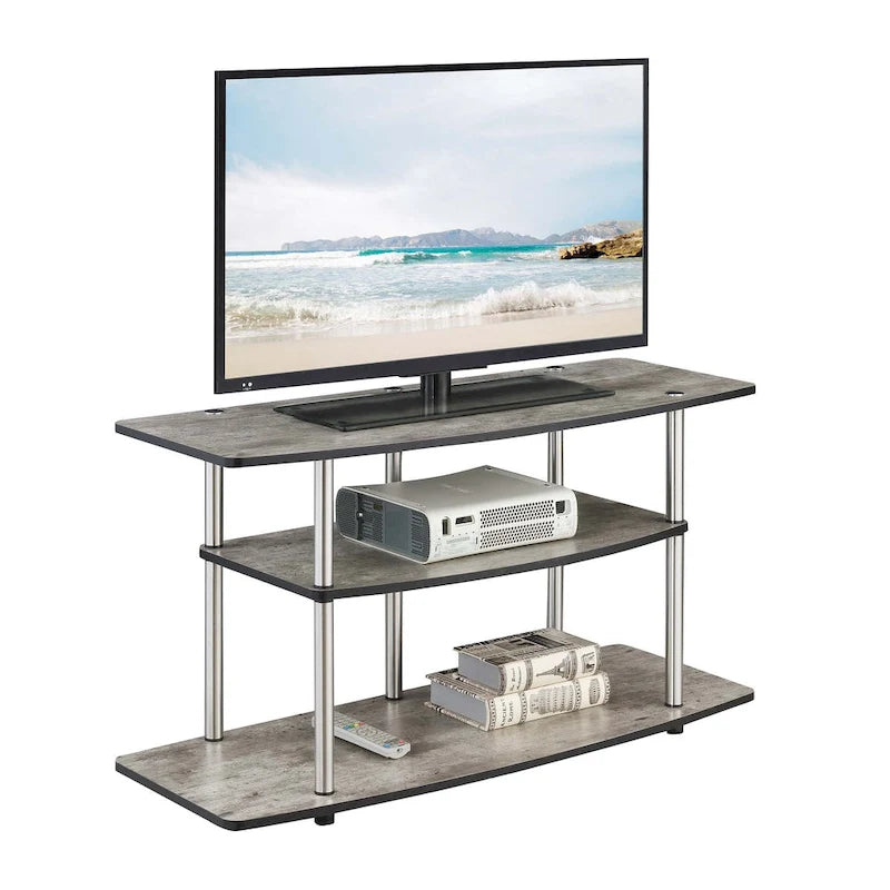 Support TV large à trois couches sans outil