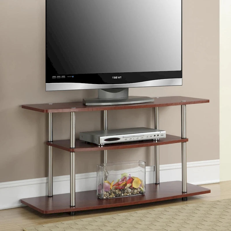 Support TV large à trois couches sans outil