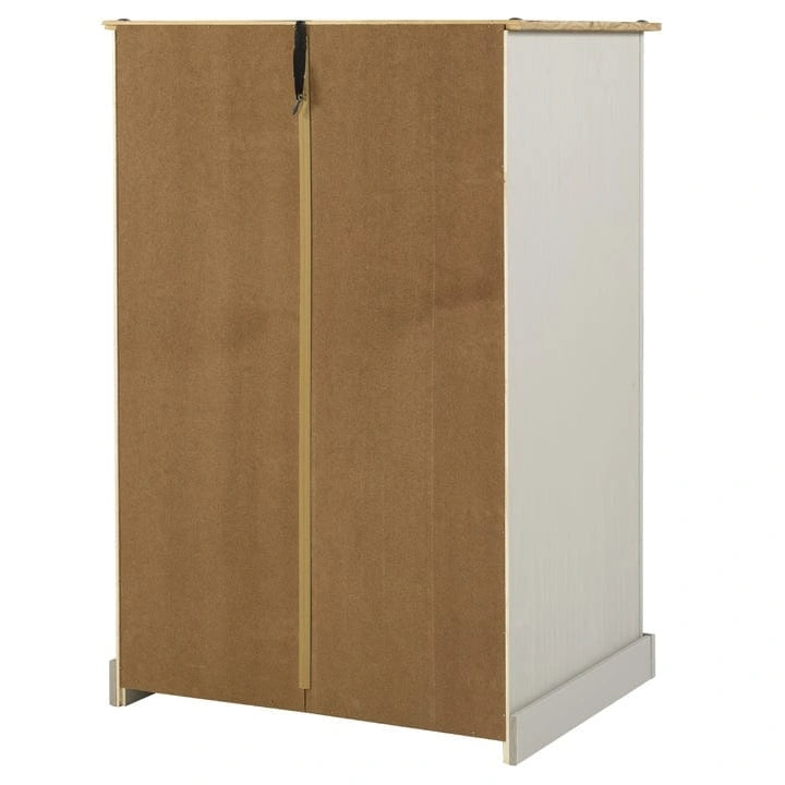Coiffeuse en bois à quatre tiroirs