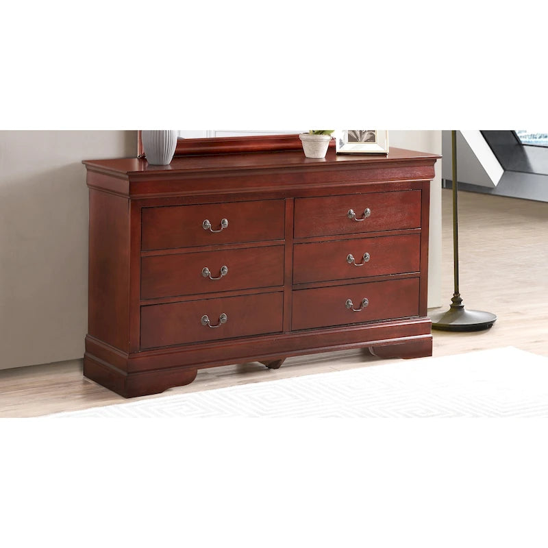 Commode de chambre à six tiroirs