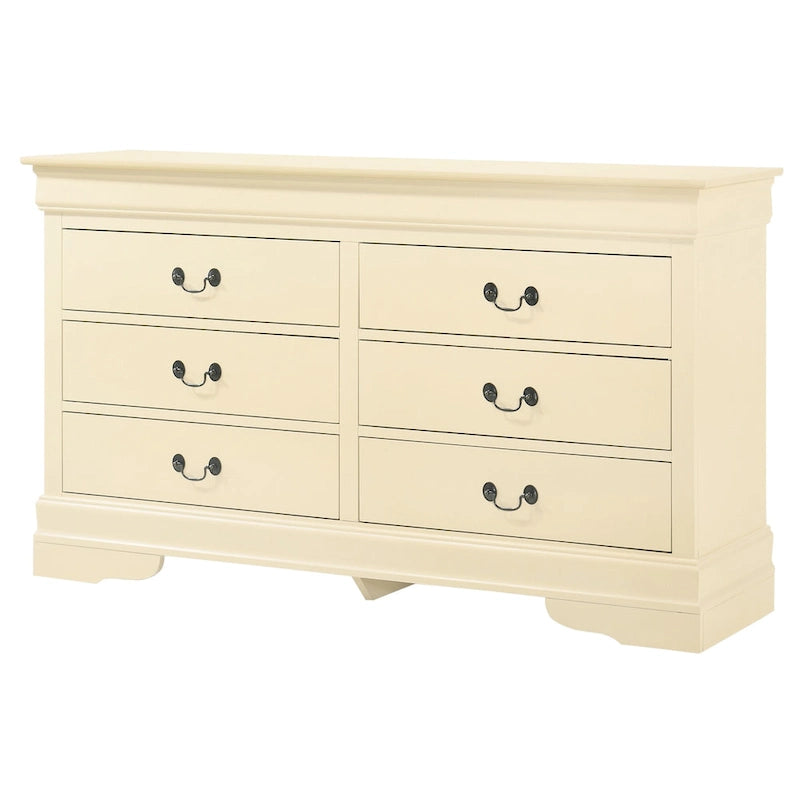 Commode de chambre à six tiroirs