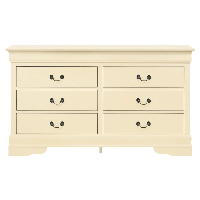 Commode de chambre à six tiroirs