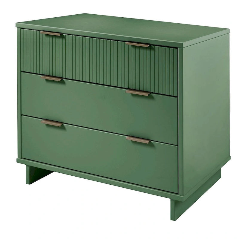 Coiffeuse moderne standard à trois tiroirs