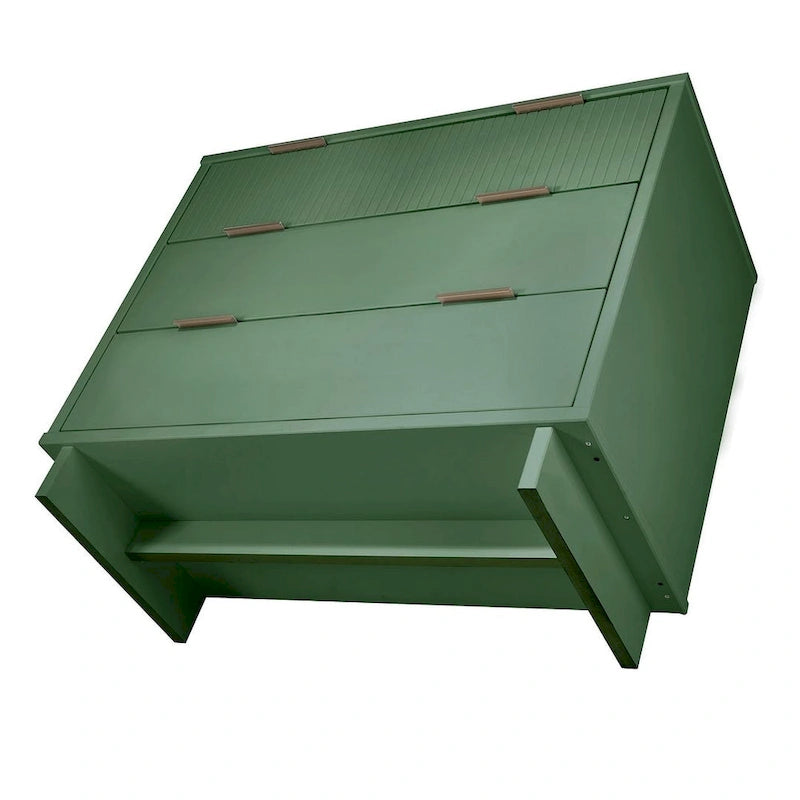 Coiffeuse moderne standard à trois tiroirs