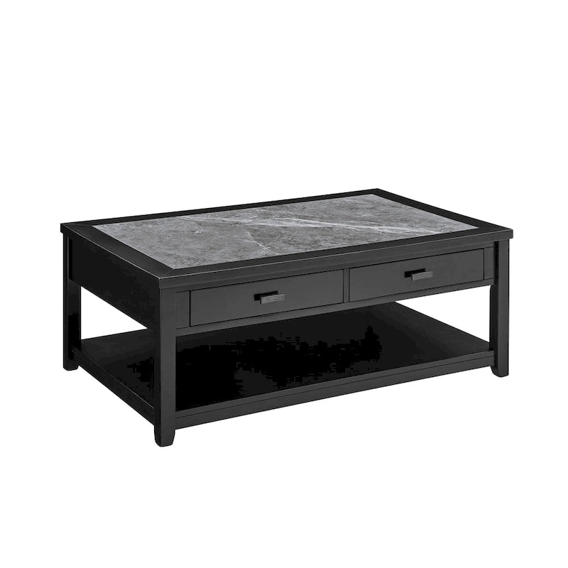 Table basse (à roulettes)