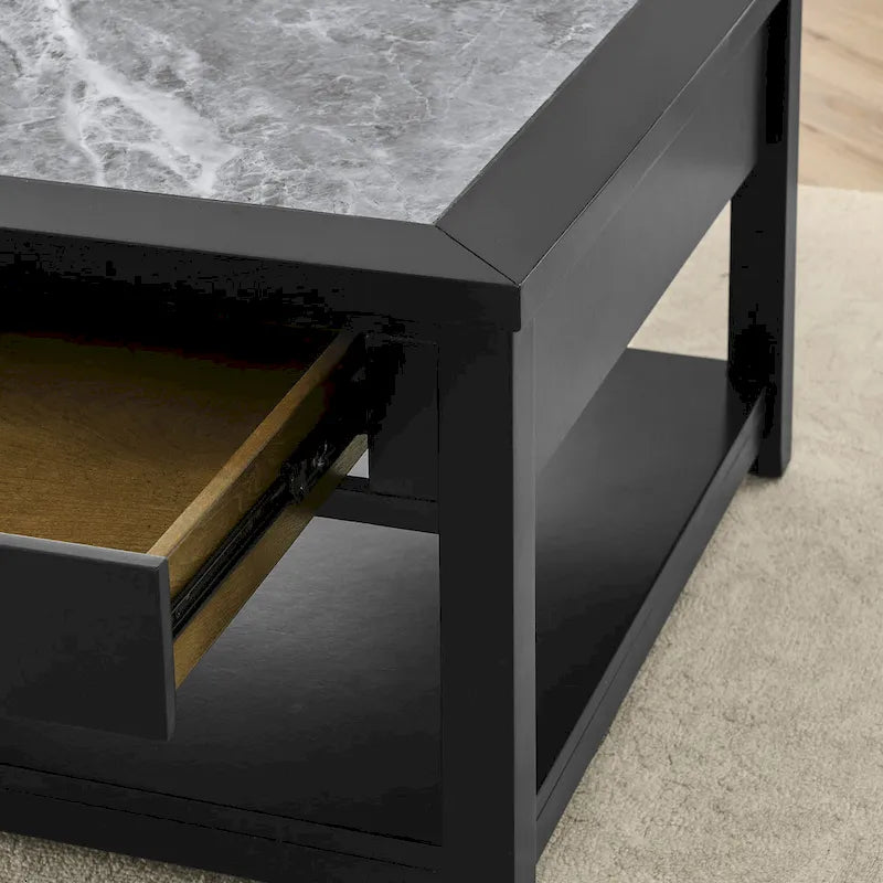 Table basse (à roulettes)