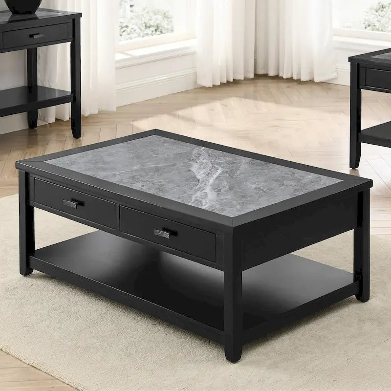 Table basse (à roulettes)