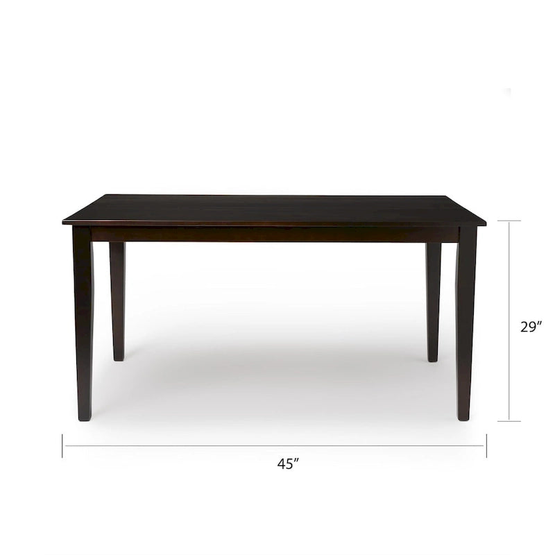 Table à manger Shaker "Simple Living"
