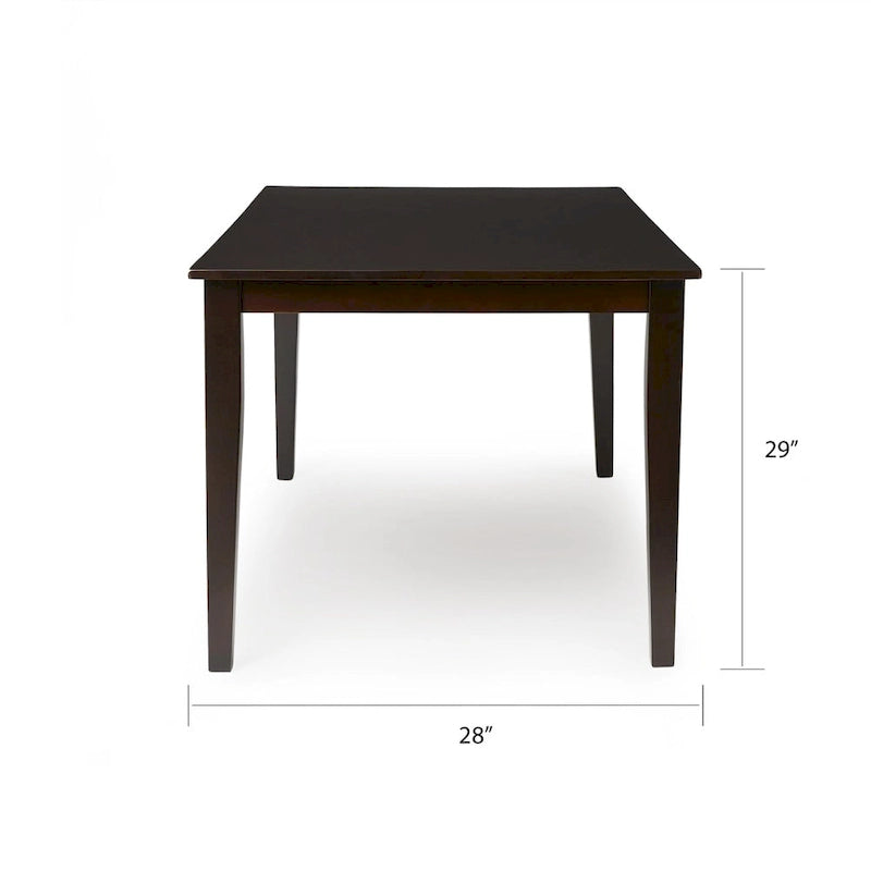 Table à manger Shaker "Simple Living"