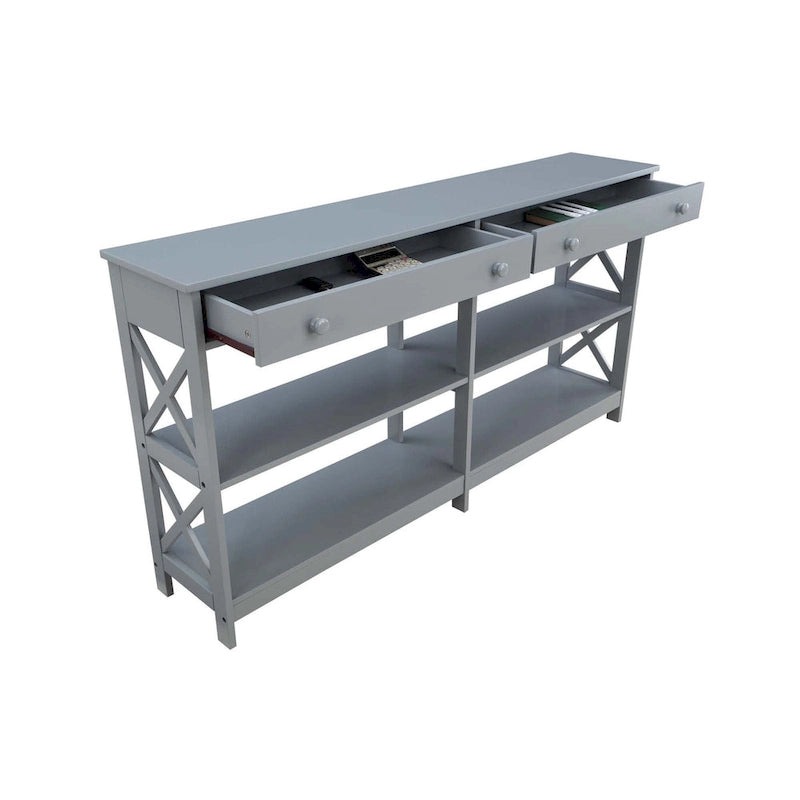 Console double tiroir