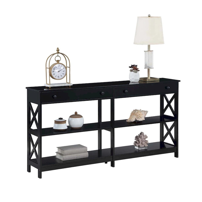 Console double tiroir