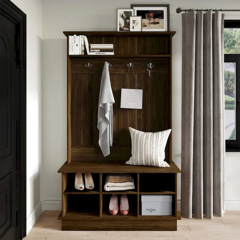 Porte-manteau moderne et élégant avec fonction de rangement