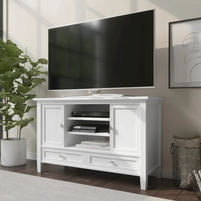 Meuble TV, convient aux téléviseurs jusqu'à 50 pouces