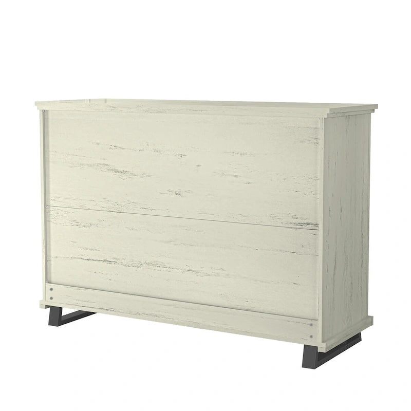 Commode extra-large à six tiroirs de 52 pouces