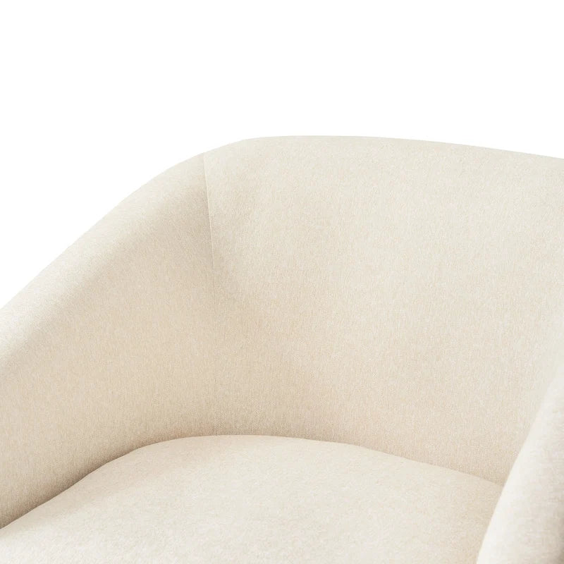 Chaise pivotante de baignoire en bois avec coussin moelleux