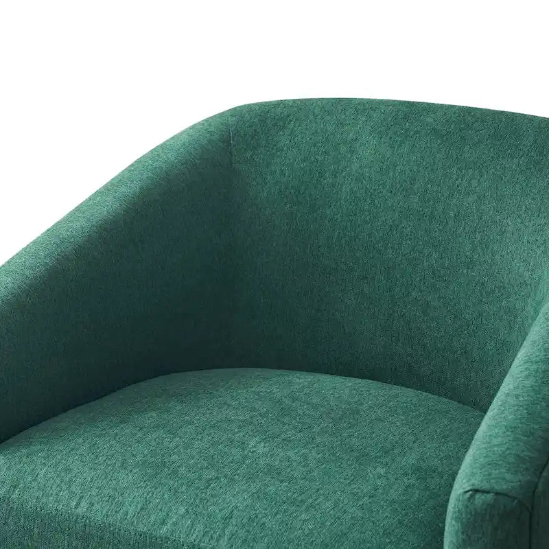Chaise pivotante de baignoire en bois avec coussin moelleux