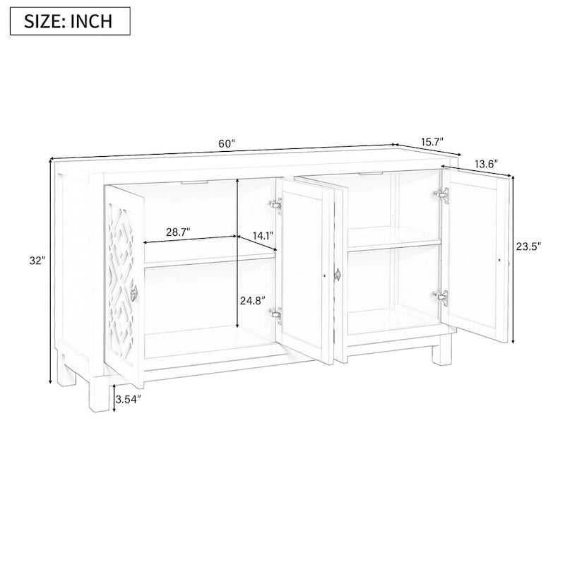 Large Capacity Storage Buffet