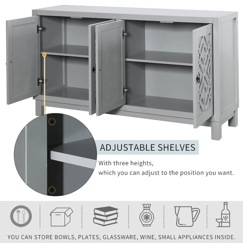Large Capacity Storage Buffet