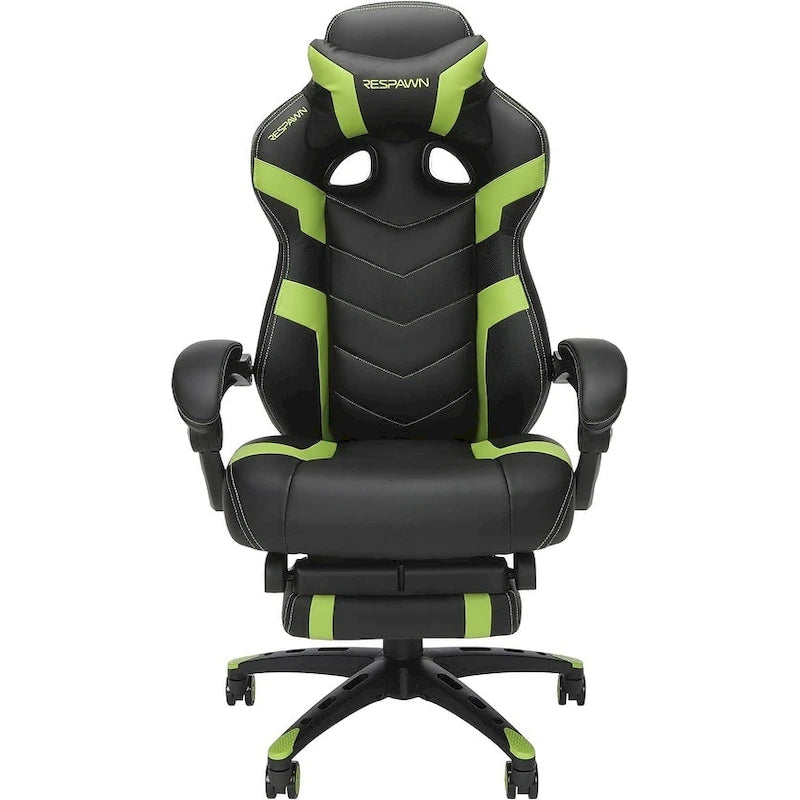 Chaise de jeu - Chaise de jeu avec repose-pieds, bureau et chaise d'ordinateur ergonomiques