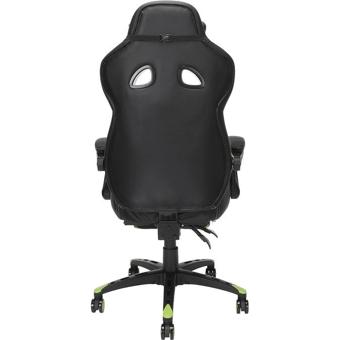 Chaise de jeu - Chaise de jeu avec repose-pieds, bureau et chaise d'ordinateur ergonomiques