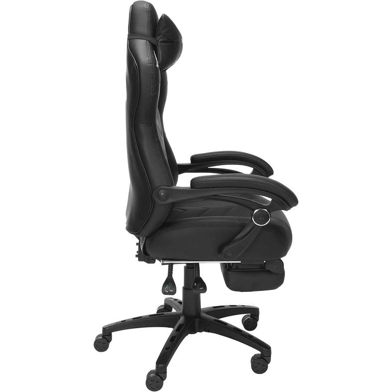 Chaise de jeu - Chaise de jeu avec repose-pieds, bureau et chaise d'ordinateur ergonomiques