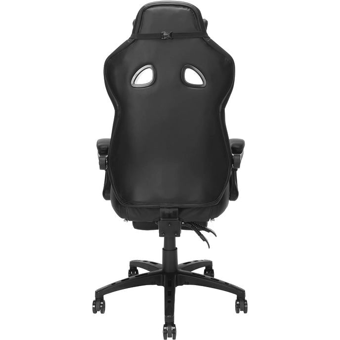 Chaise de jeu - Chaise de jeu avec repose-pieds, bureau et chaise d'ordinateur ergonomiques