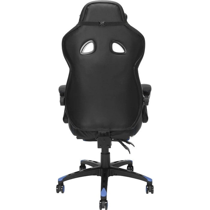 Chaise de jeu - Chaise de jeu avec repose-pieds, bureau et chaise d'ordinateur ergonomiques