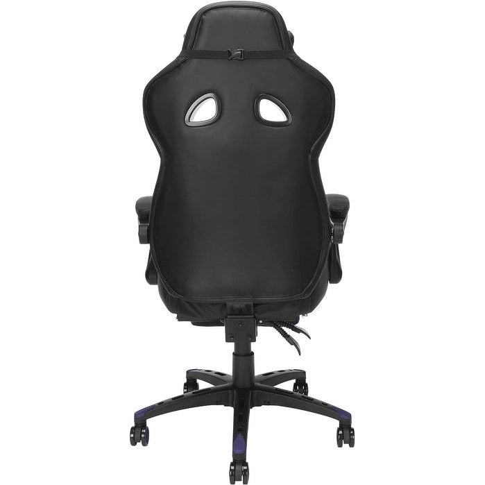 Chaise de jeu - Chaise de jeu avec repose-pieds, bureau et chaise d'ordinateur ergonomiques