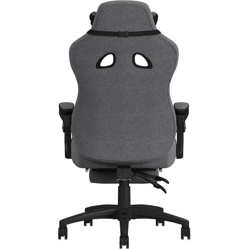 Chaise de jeu - Chaise de jeu avec repose-pieds, bureau et chaise d'ordinateur ergonomiques